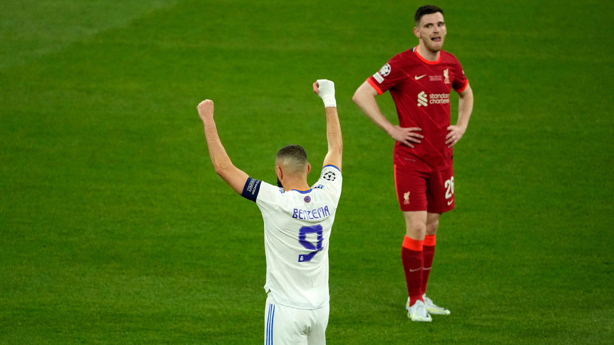 Karim Benzema and Real Madrid win the Champions League title